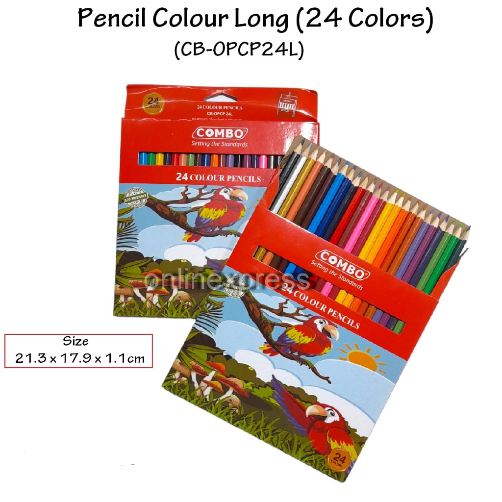 Buy Deli 24 Shades Color Pencils for Students, Professionals