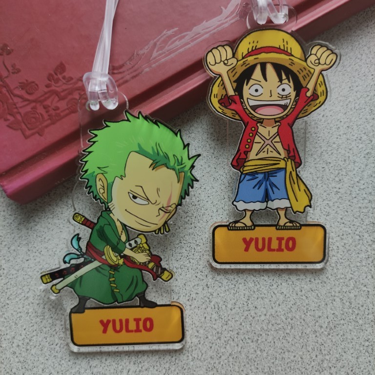 GANTUNGAN One PIECE LUGGAGE TAG/ONE PIECE ANIME LUGGAGE Hanger/1PIECE