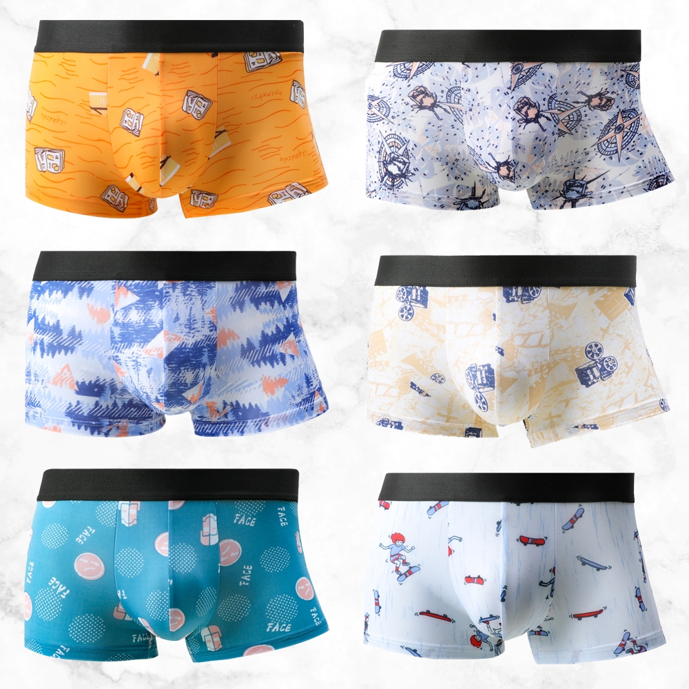 Aoelement Brief Panties Art Print Men Men Sexy Underwear AO244 | Shopee ...