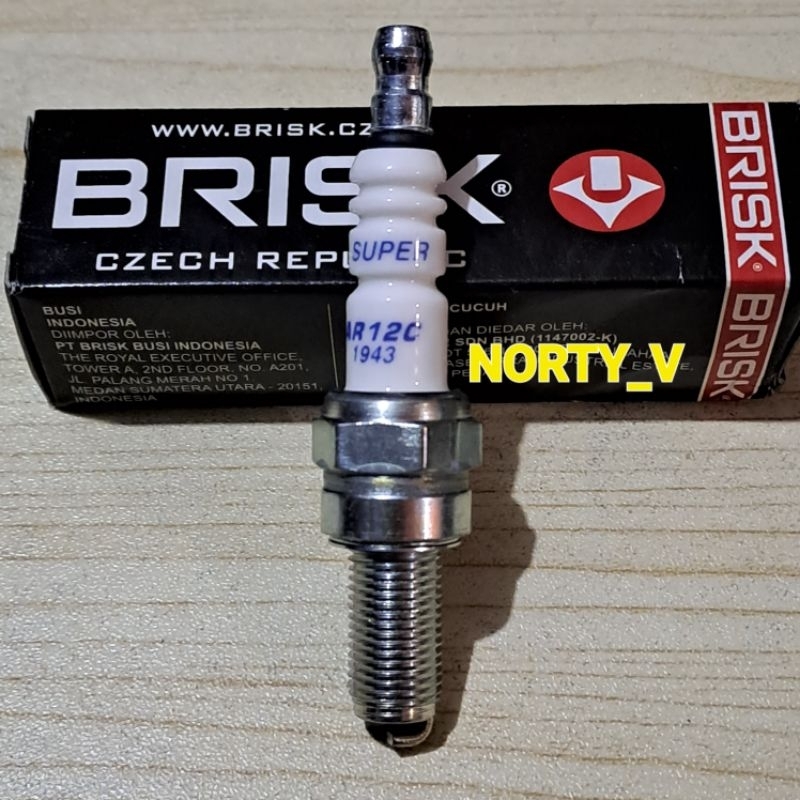 Brisk RACING Spark Plug BYSON VIXION MXKING JUPITER MX MT15 XSR155 R15
