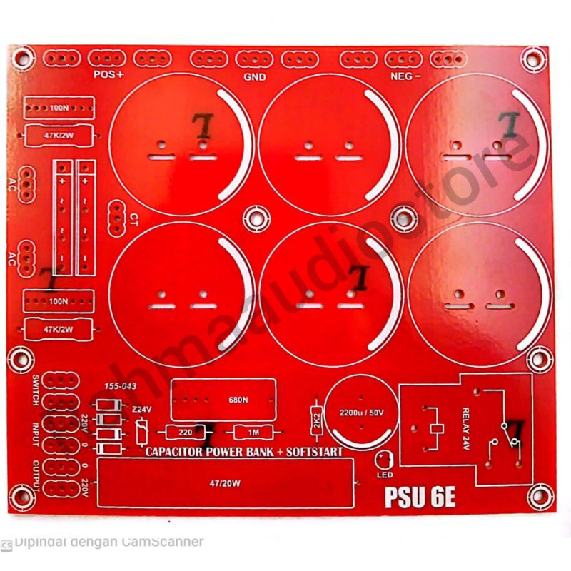 Pcb PSU 6 ELCO+SOFTSTART | Shopee Philippines