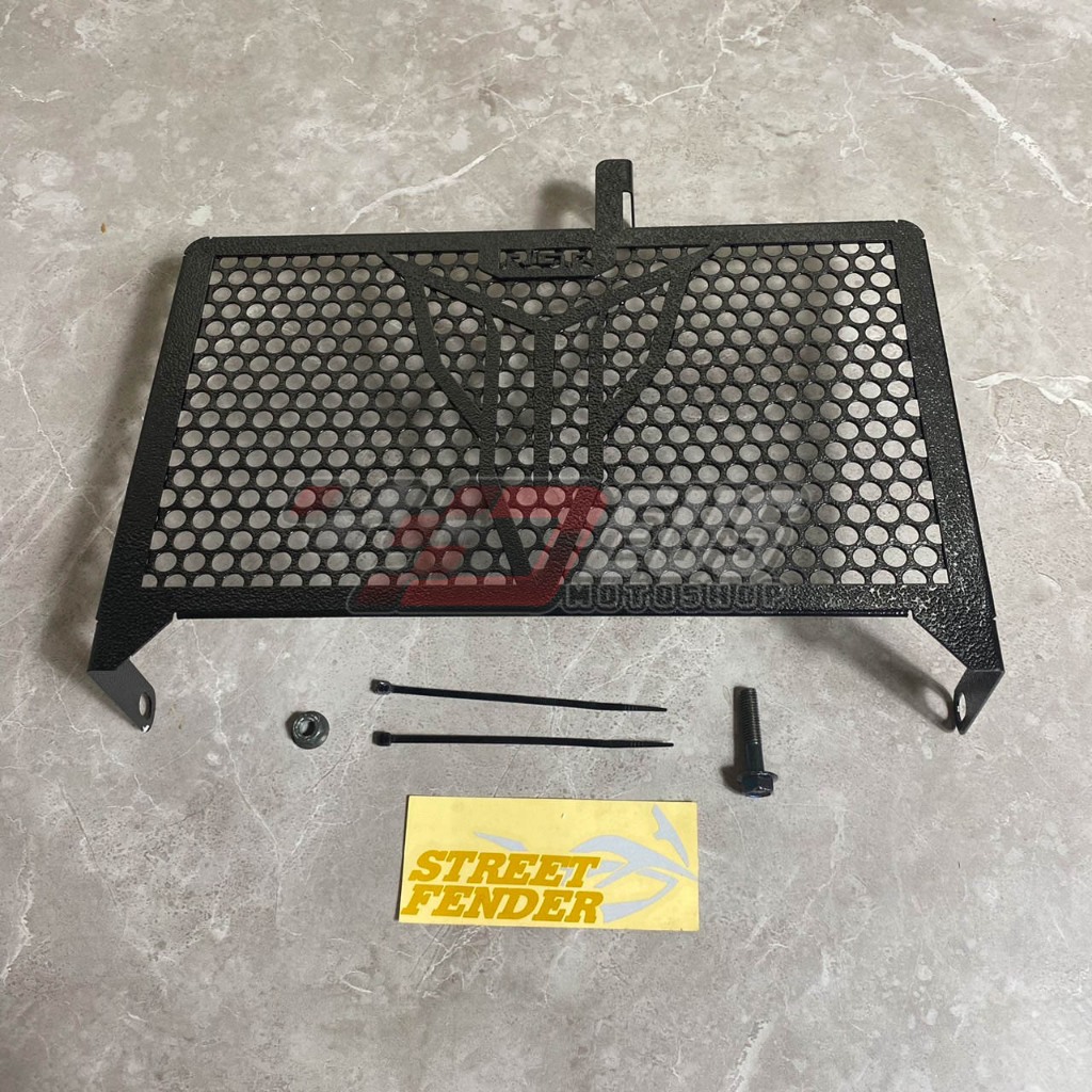 Yamaha MT25 Radiator Cover (Black Edition) by RGR Engineering Street ...