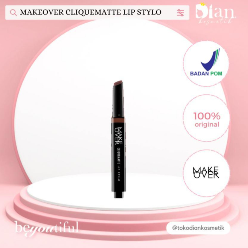 Makeover - CLIQUEMATTE LIP STYLO | Shopee Philippines