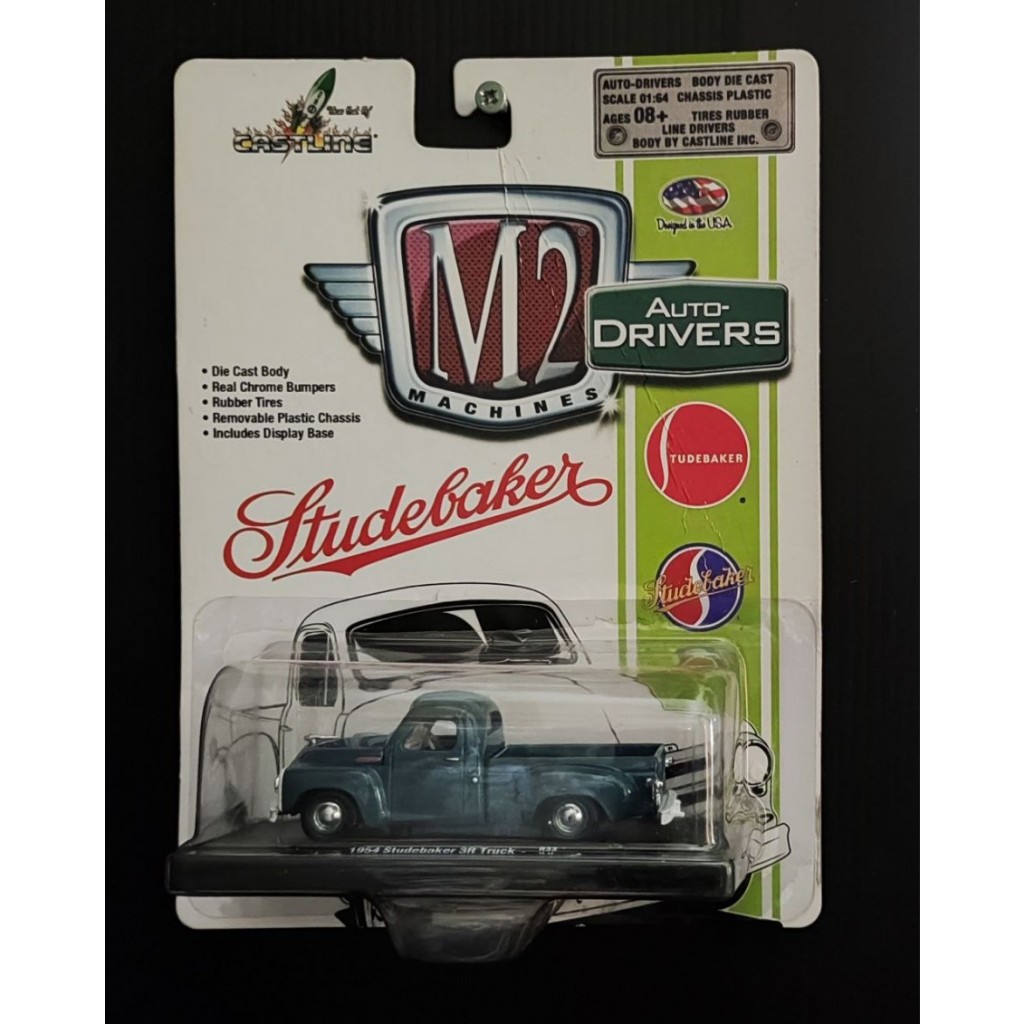 M2 Machines 1954 Studebaker 3R Truck Auto Drivers | Shopee Philippines