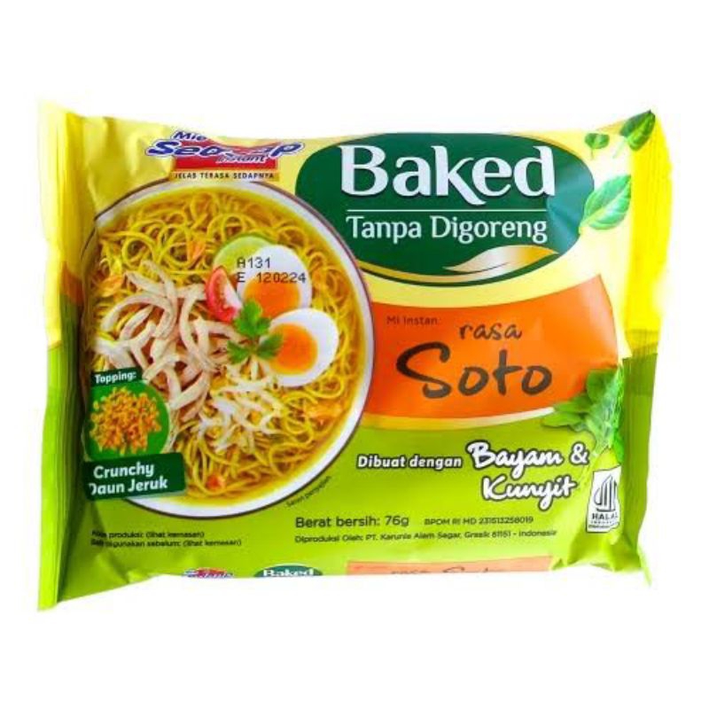 Mie Sedaap Baked Kuah Instant Noodle Delicious Soto Shopee Philippines