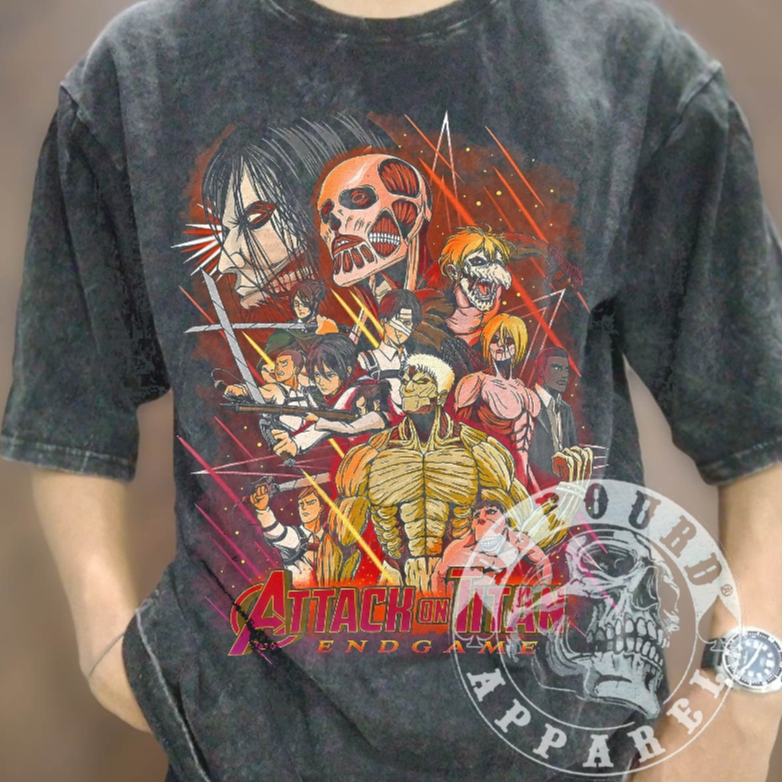 Aot EREN YEAGER Anime T-Shirt, EREN YEAGER ATTACK ON TITAN Anime ...