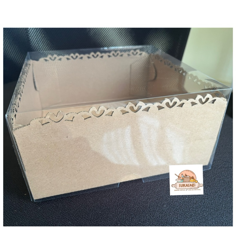 Corrugated box 22x22x10 Lace Full Mika cake box cake box | Shopee ...