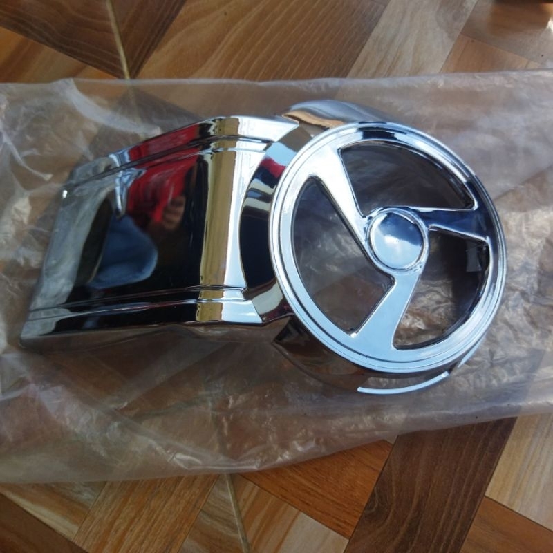 MESIN Yamaha Engine Fan cover 1 Chrome | Shopee Philippines