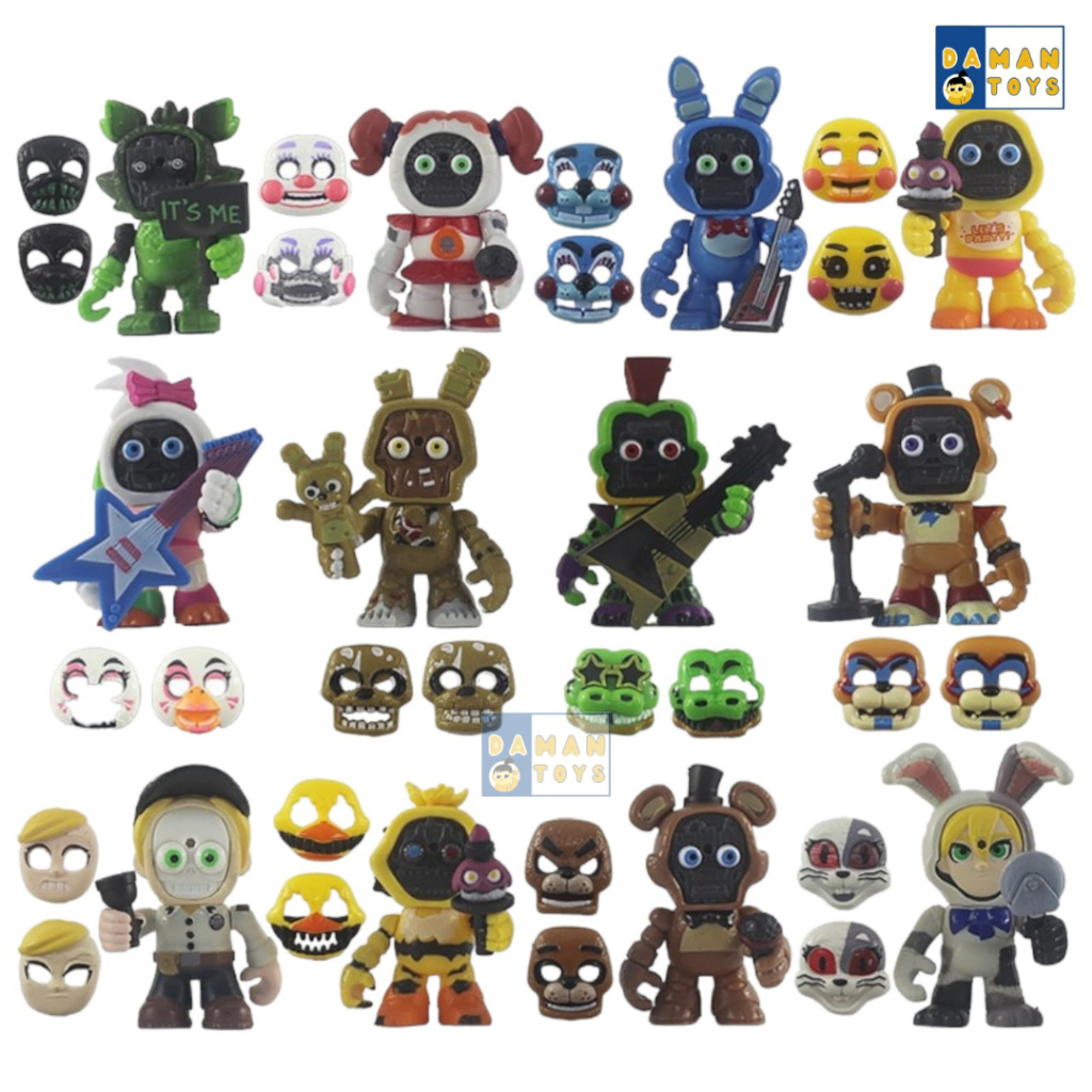 Five Nights At FreddysToy Bonnie Baby Springtrap Freddy's Action Figure ...