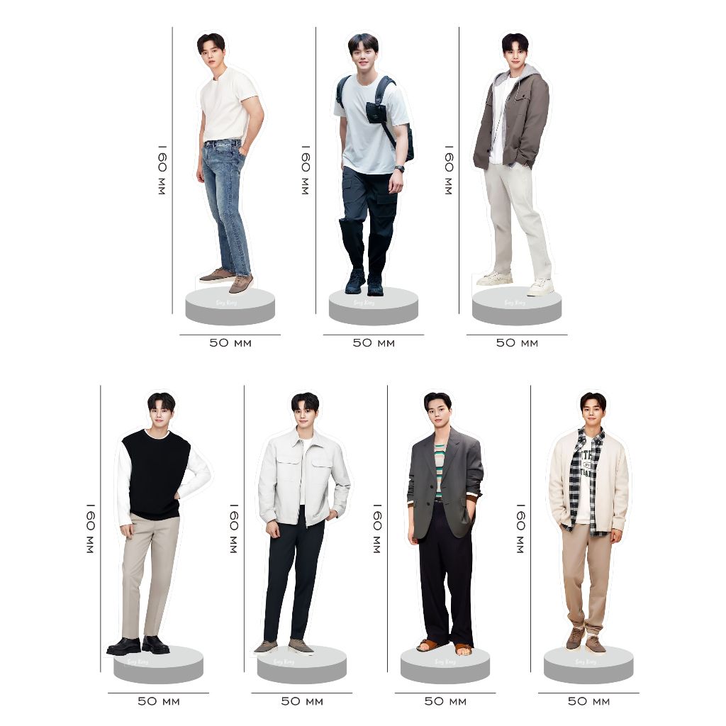 Stand Figure Song Kang Standee Acrylic K-Drama Actor Korea Songkang ...