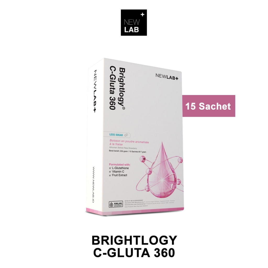 Newlab Brightlogy C-Gluta 360 - Max Dose Of L-Glutathione And High ...