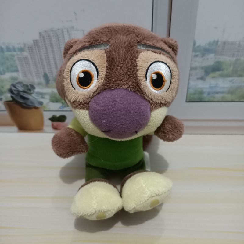 Otter Zootopia Doll Original Disney Tomy Rare | Shopee Philippines