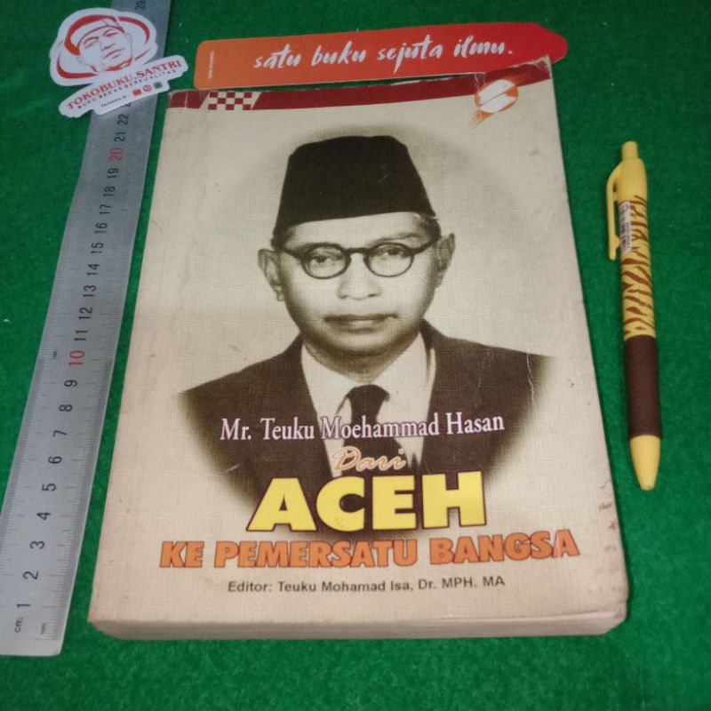 Rare Old Book Mr Teuku Muhammad Hasan From Aceh By Teuku Mohammad Isa