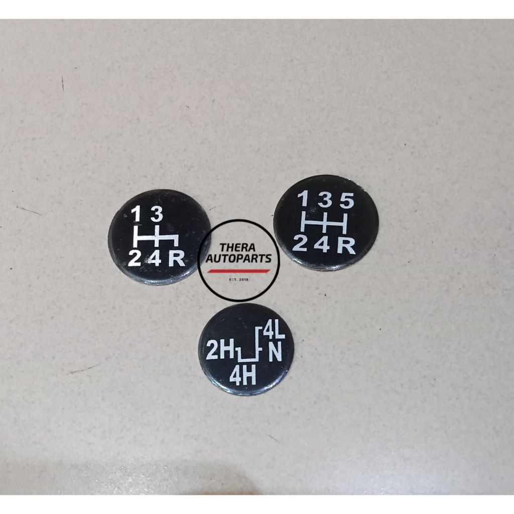 4 Speed, 5 Speed & 4x4 4WD Manual Racing Shift Knob Sticker Shift Knob ...