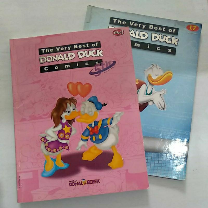 Donald duck thick colored Donald duck bilingual Shopee Philippines