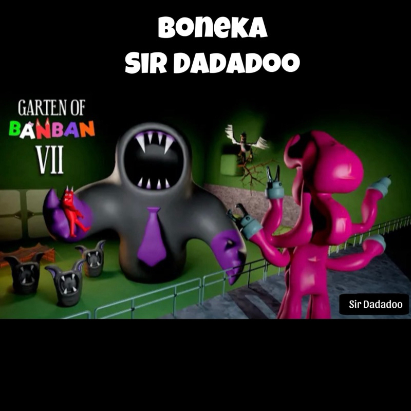 Sir Daddoo Doll / Garten Of Banban 7 Doll / Garten Of Banban Sir ...