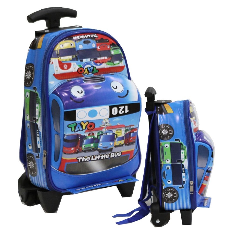 Kids Colin Backpack With Mini Pouch - Black