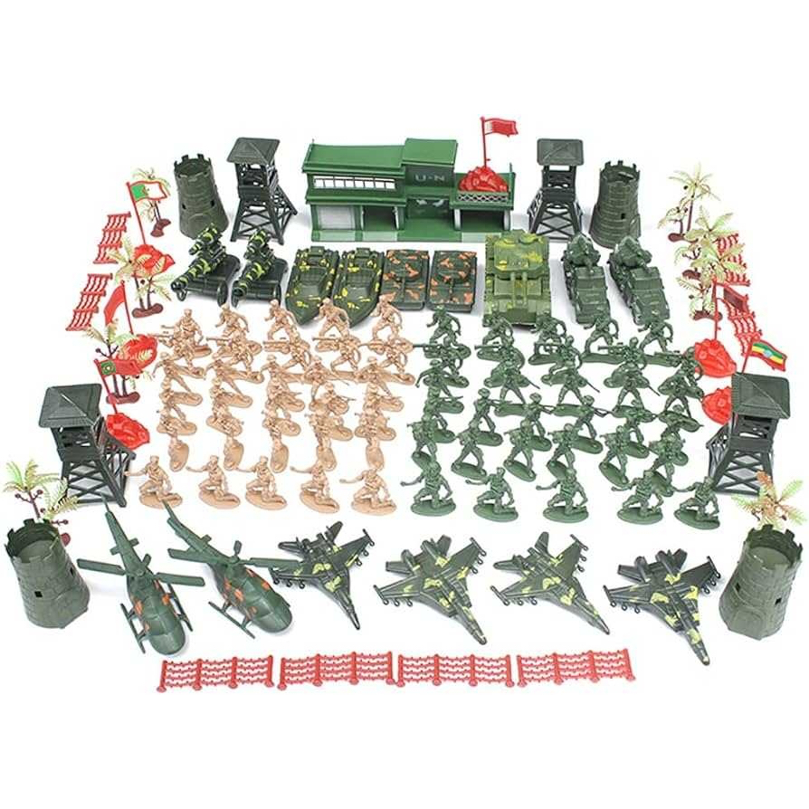 Military combat toy army set military cave soldier story | Shopee ...