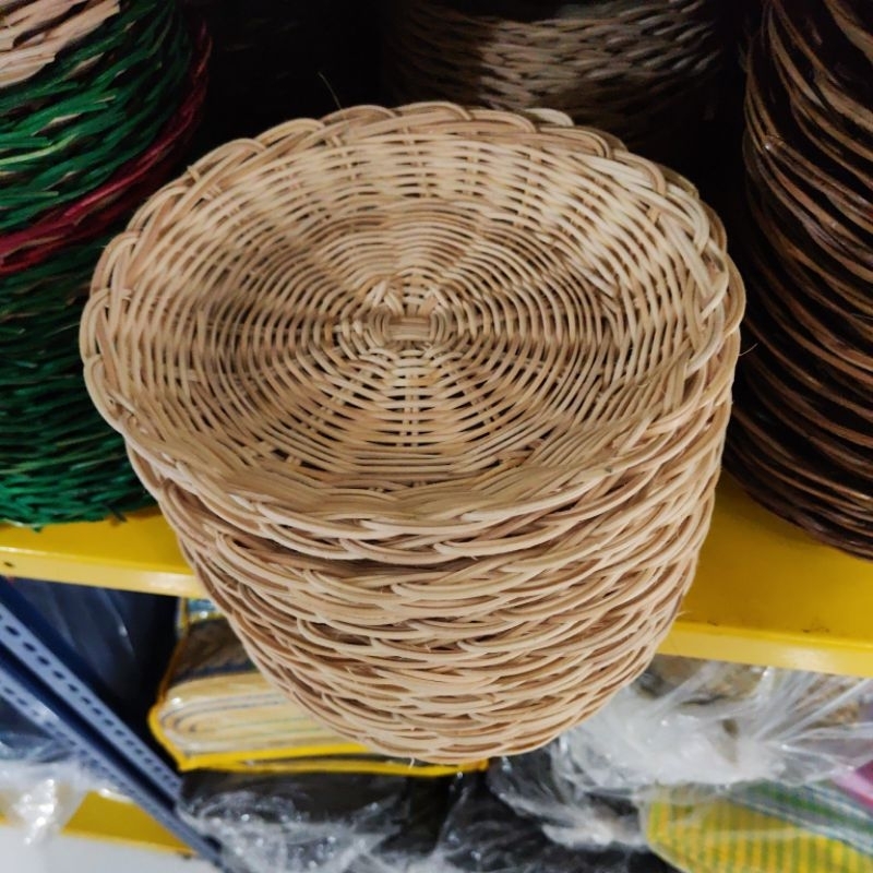Rattan Plate 24-25cm | Shopee Philippines