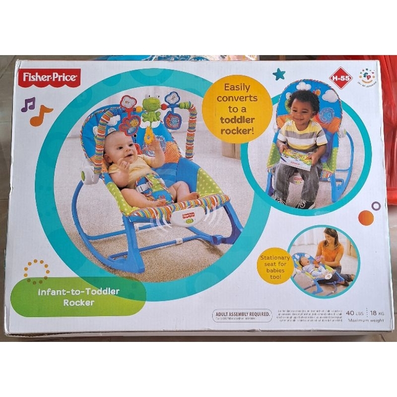 Fisher PRICE ROCKER INFANT TO TODDLER | Shopee Philippines