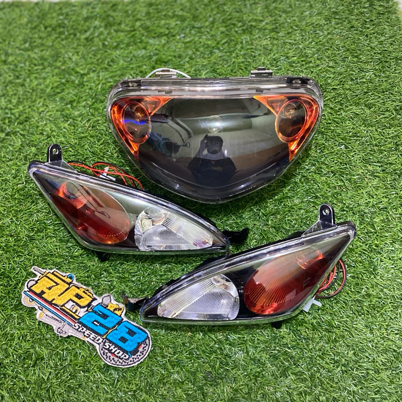 MATA Mio SPORTY Headlights And Signals 5 TL 1 Complete SET Of 2 Eyes