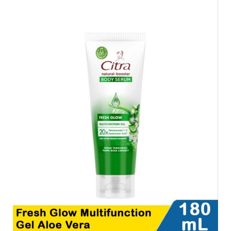Citra Hand Body Lotion Serum Fresh Glow Multifunction Gel Aloe Vera 180ML Shopee Philippines