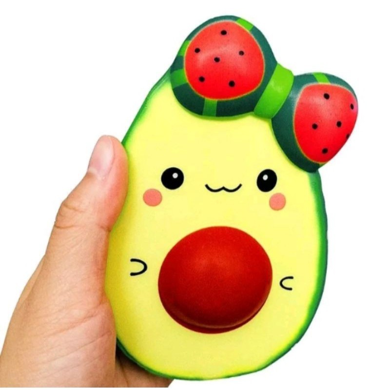 Cute and Cute soft Squeeze Avocado Squishy Squishy/ Fragrant Squishy ...