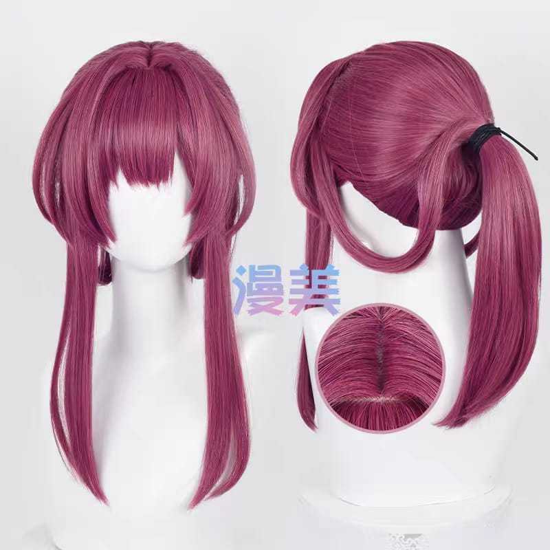 Blade Wig Cosplay Honkai Star Rail Blue Gradient Black Long Straight Hairs For Adult Men Cos Blade Role Playing Party Halloween Christmas(Blade - View #9