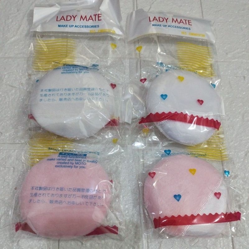 Large size lady mate powder sponge/dry foundation contains 12 pcs ...