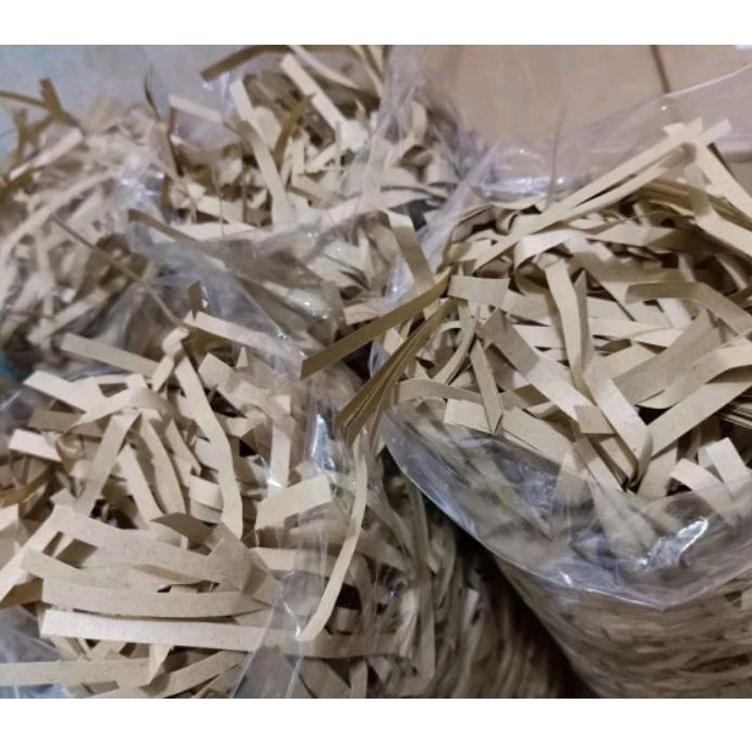 Shredded Paper / Shredded Paper Contents 500 Gr Samson / Kraft 80 Gsm ...