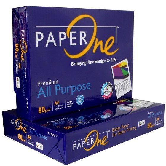 Paperone HVS F4 Paper 80 Gram 1 RIM / HVS Paper / Grab Gojek Instant ...