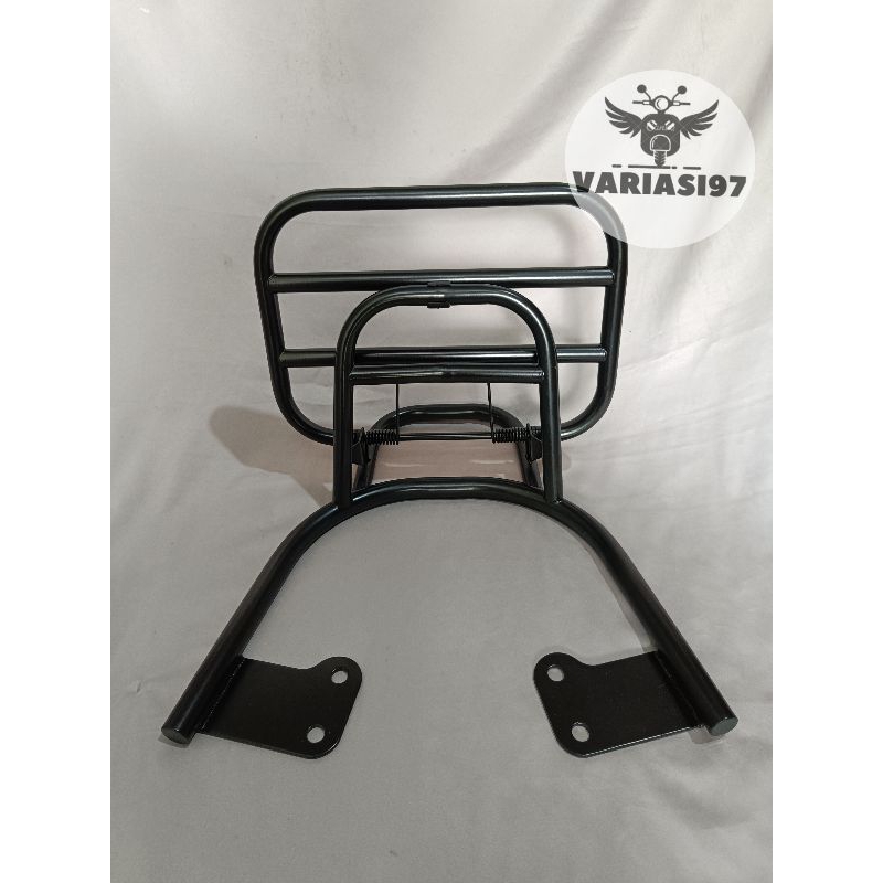 Back rack honda stylo 160 backrack Back stirrup New stylo 160 cc ...