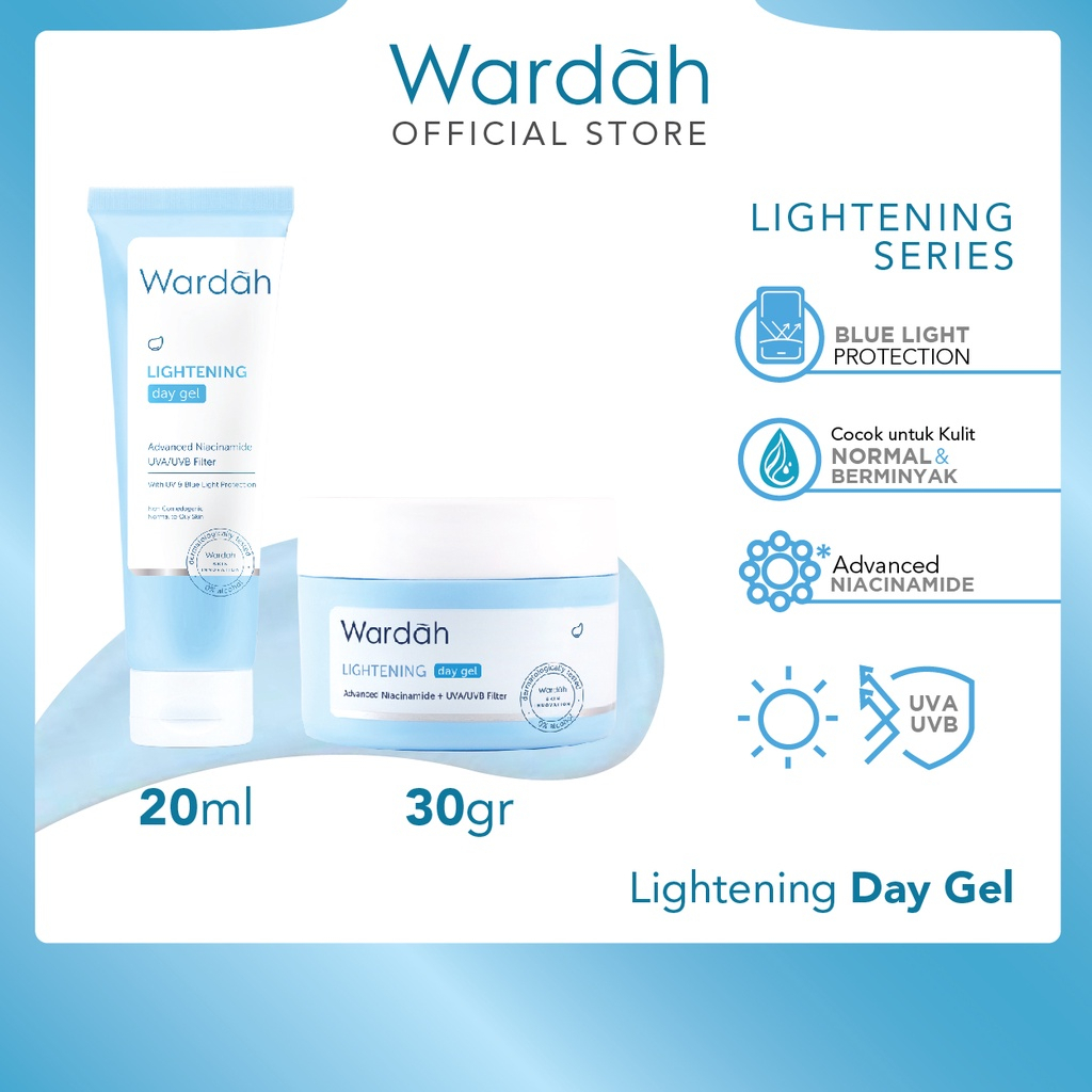 Wardah Lightening Day Gel 20ml & 30g Shopee Philippines
