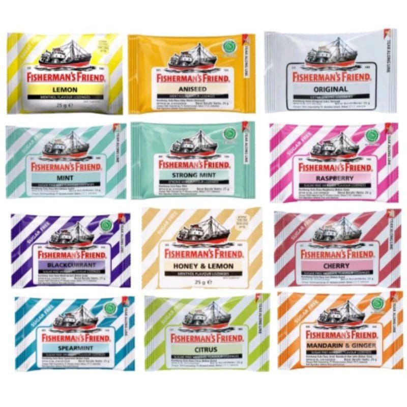 Fisherman's FRIEND Mint Sugar Free 25g | Shopee Philippines