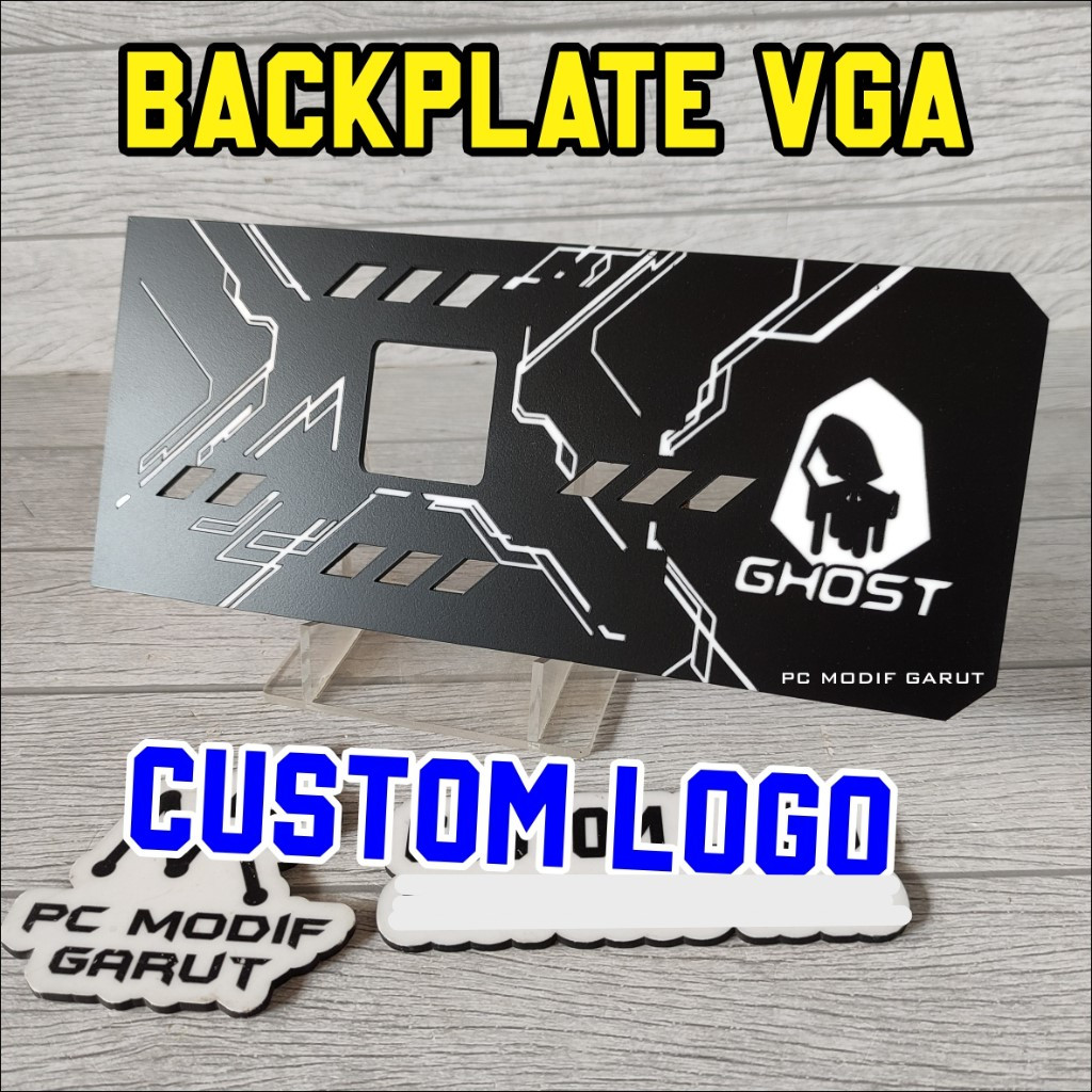 Backplate vga cover custom Design custom logo | Shopee Philippines
