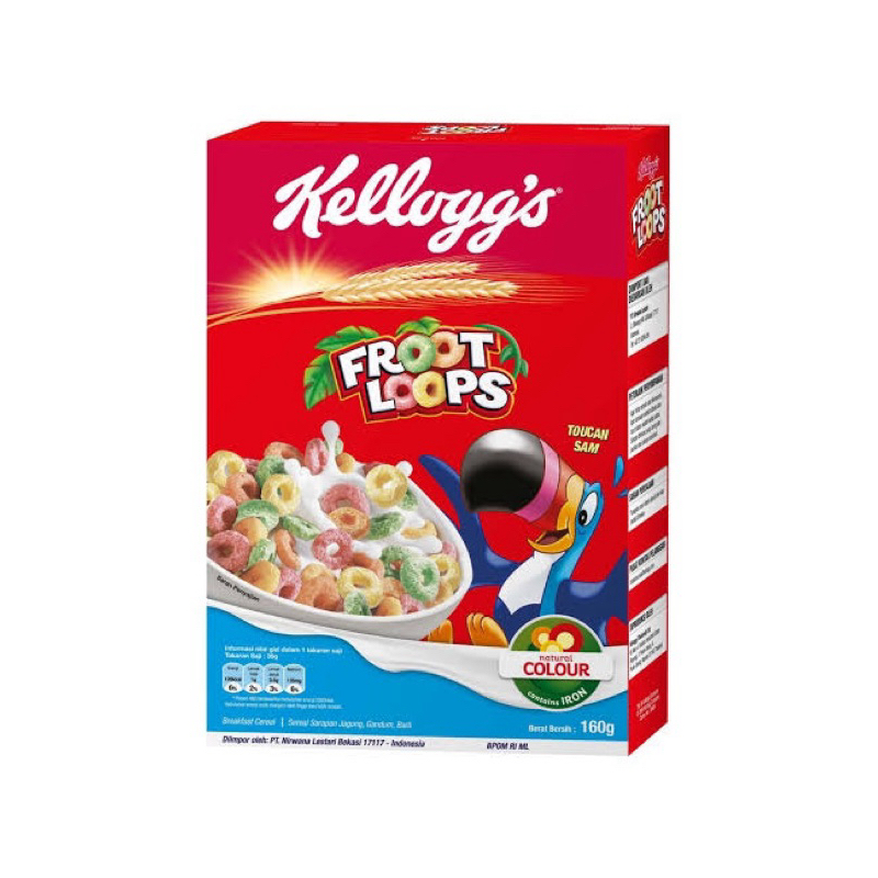 Kelloggs Froot Loops 150 Grams Shopee Philippines