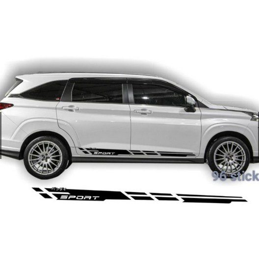 Avanza 2008: Transformasi Gaya dengan Sentuhan Cutting Sticker