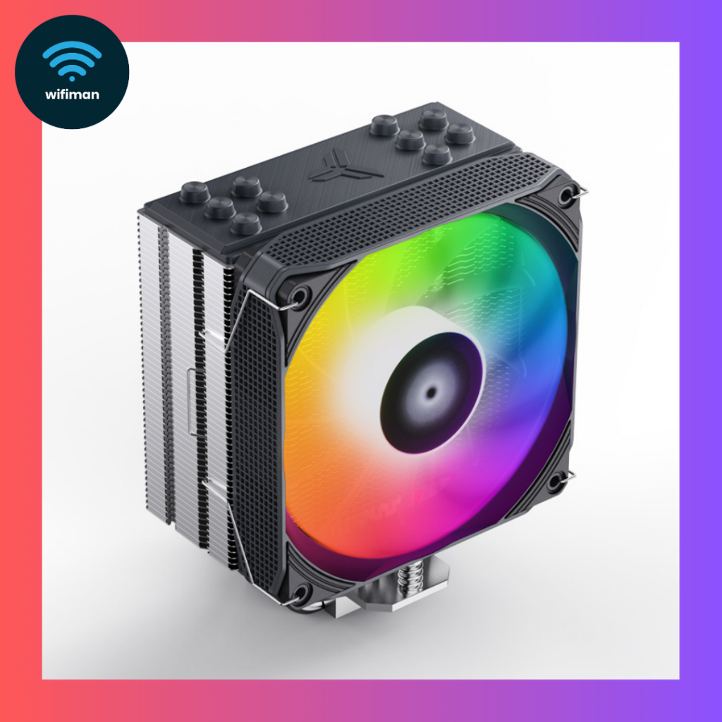 PUTIH HITAM Jonsbo PISA A5 Black White CPU Cooler - Black and White CPU ...