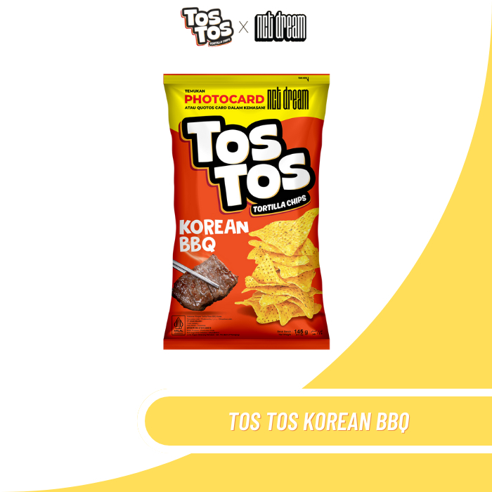 Tos Tos Tortilla Chips Korean BBQ 145 g | Shopee Philippines
