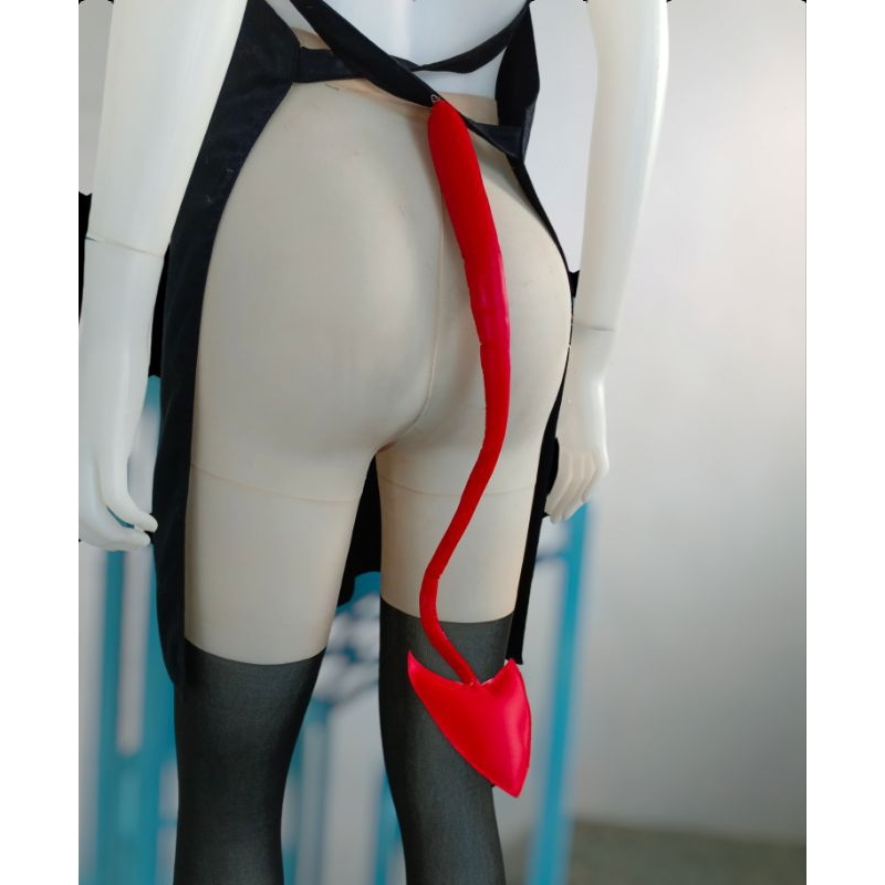 DEVIL tail halloween party costume gothic cosplay evil satan character ...