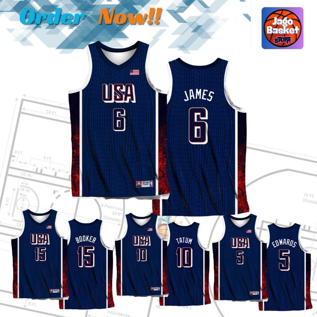 Usa olympic basketball team jersey