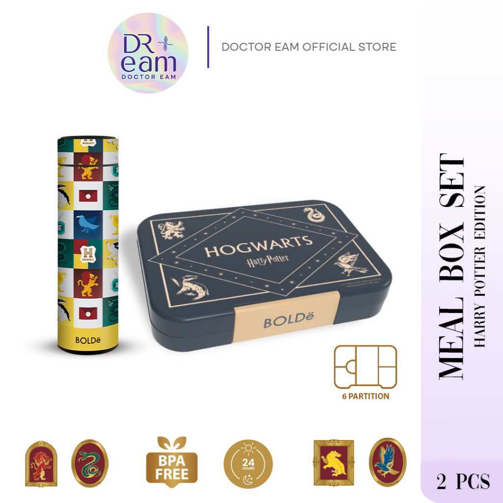 Bolde Set Meal Box + Smart Led Tumbler HARRY POTTER EDITION 760 ML ...