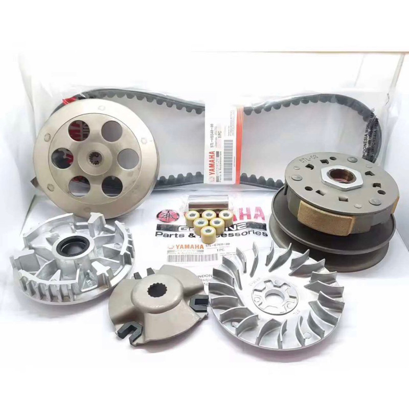 COMPLETE CVT PACKAGE COMPLETE ROLLER HOUSING VANBELT DOUBLE PULLY ASSY ...