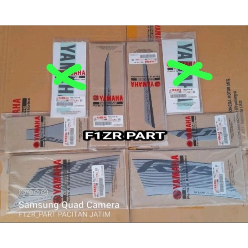 R15 STICKER STRIPING V3 VVA 2020 black METALLIC | Shopee Philippines