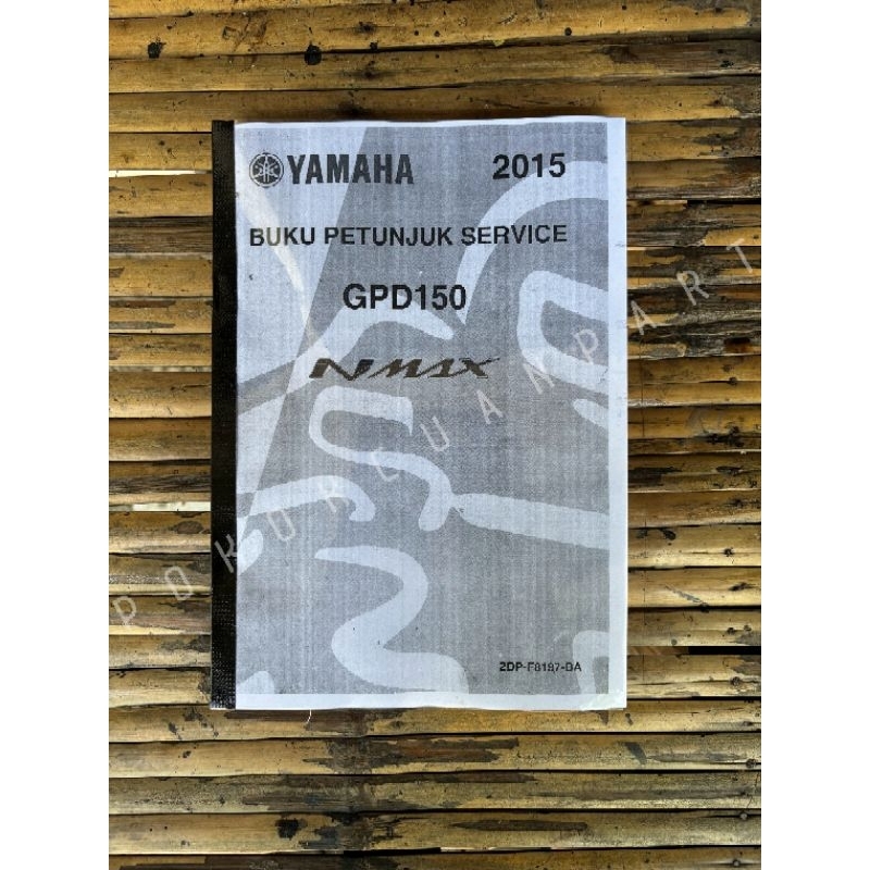 Yamaha NMAX service manual Book Shopee Philippines