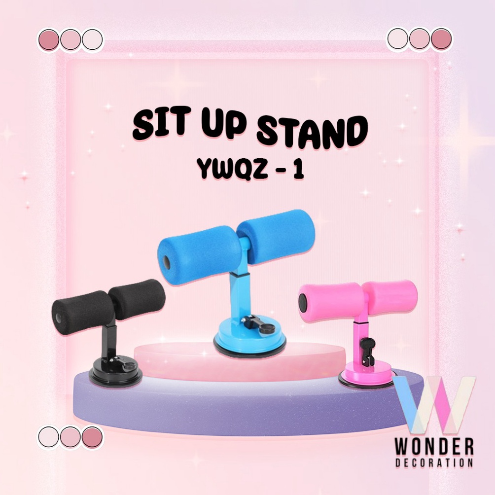 PERALATAN Code F8D Sit Up Aids Stand Bench Fitness Gym Yoga Stand Sit ...