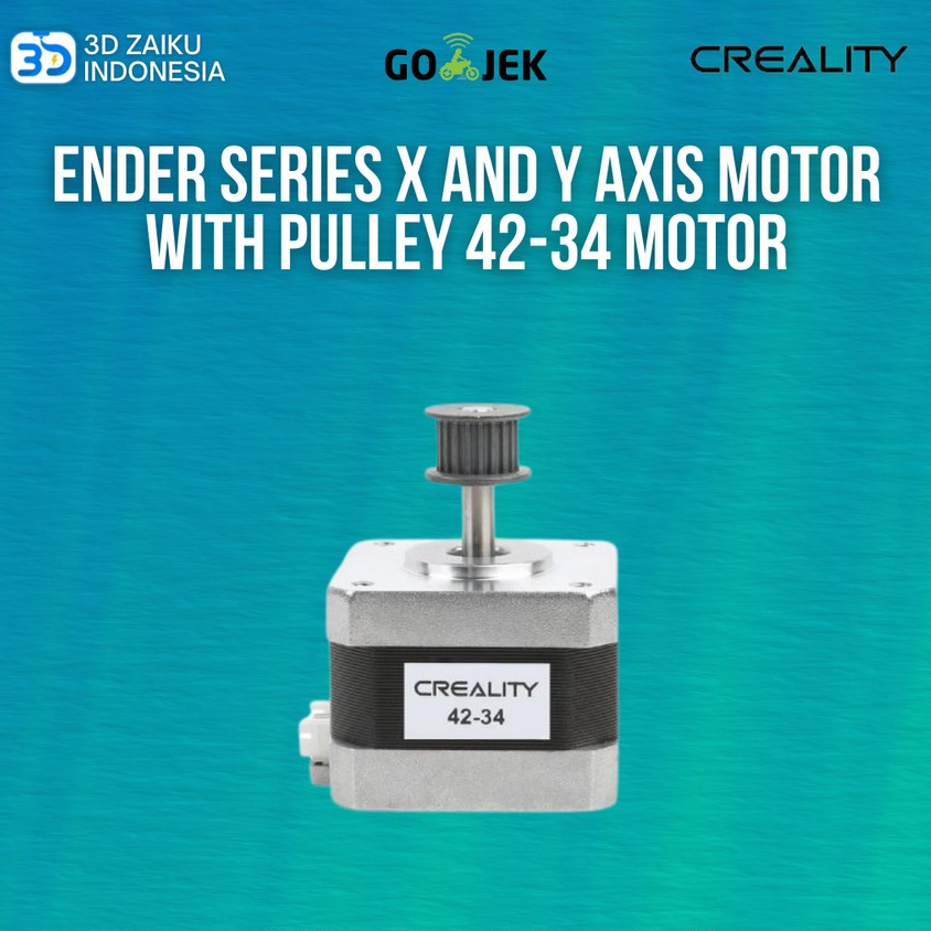 Creality Ender Series X and Y Axis Motor with Pulley 42-34 Motor ...
