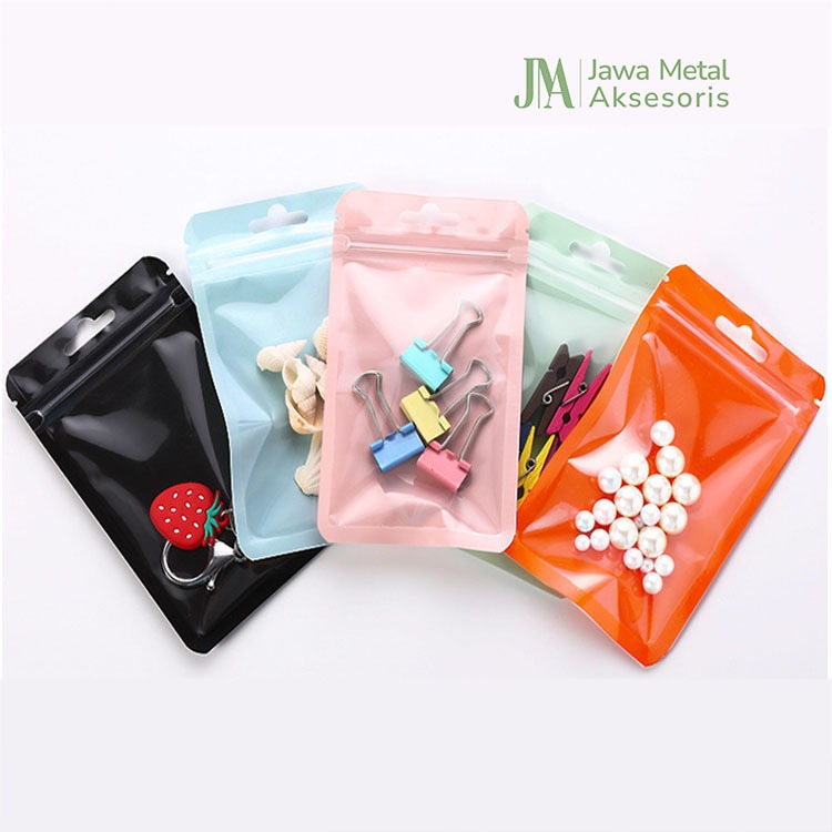 Jawa Plastic Bag Packaging Ziplock Colorful Pastel Color Packaging ...