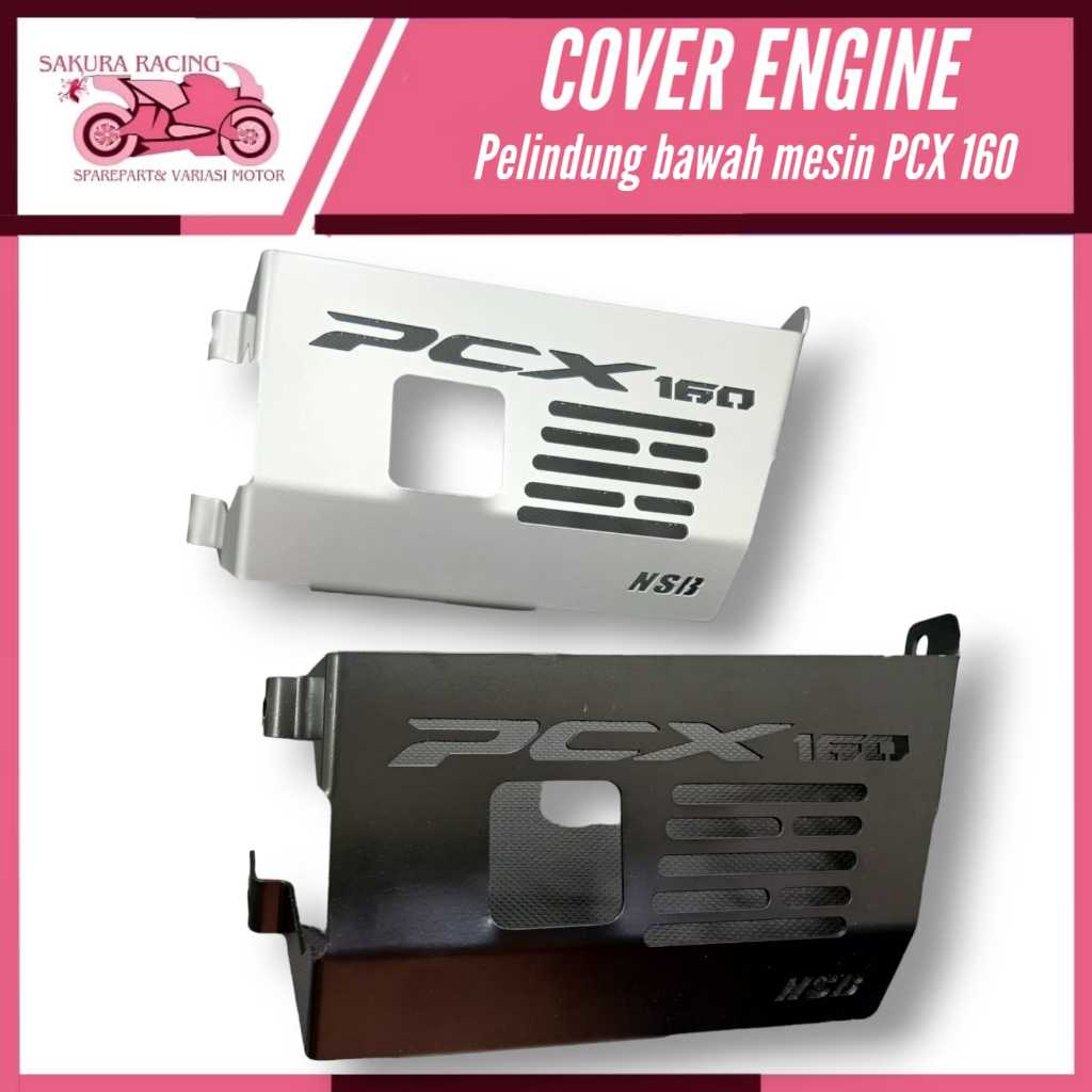 MESIN Engine cover, Engine cover, PCX 160 Engine protector | Shopee ...