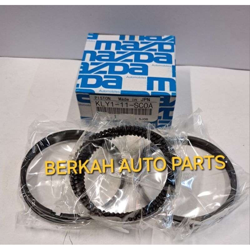 Piston RING PISTON RING SET MAZDA CRONOS 2.5 KLY111SCOA Shopee